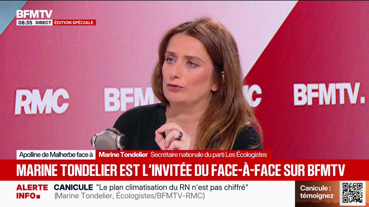 Marine Tondelier: "Les Français sont les bonnets d'âne de l'Europe sur les énergies renouvelables"