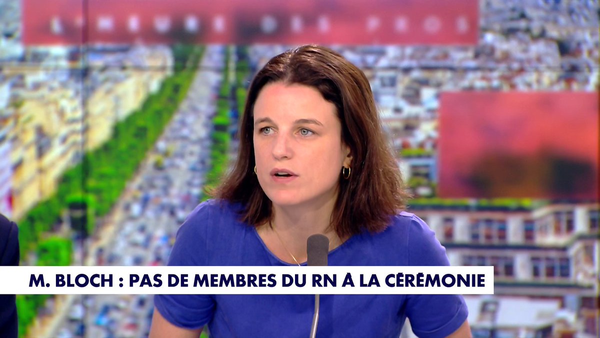Eugénie Bastié : «Je trouve très choquant que la petite-fille de Marc Bloch ait refusé la présence du RN à cette cérémonie d'entrée au Panthéon» #HDPros Toute l'info est à retrouver sur