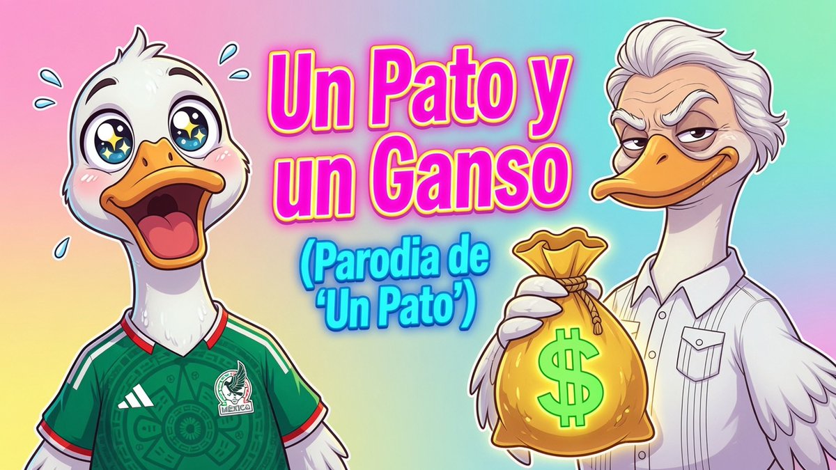 ¿Qué pasa cuando el Pato Merlín descubre las "transas" del Ganso y el León ruge desde el norte? 🦆💥🦁 Una parodia animada que tiene de todo: la Lagartija escudera, la Rata que se fue a ocultar, los lujos del clan y mas!🚓😂 #sheinbaumliderazgomundial Andrés Manuel #patomerlin