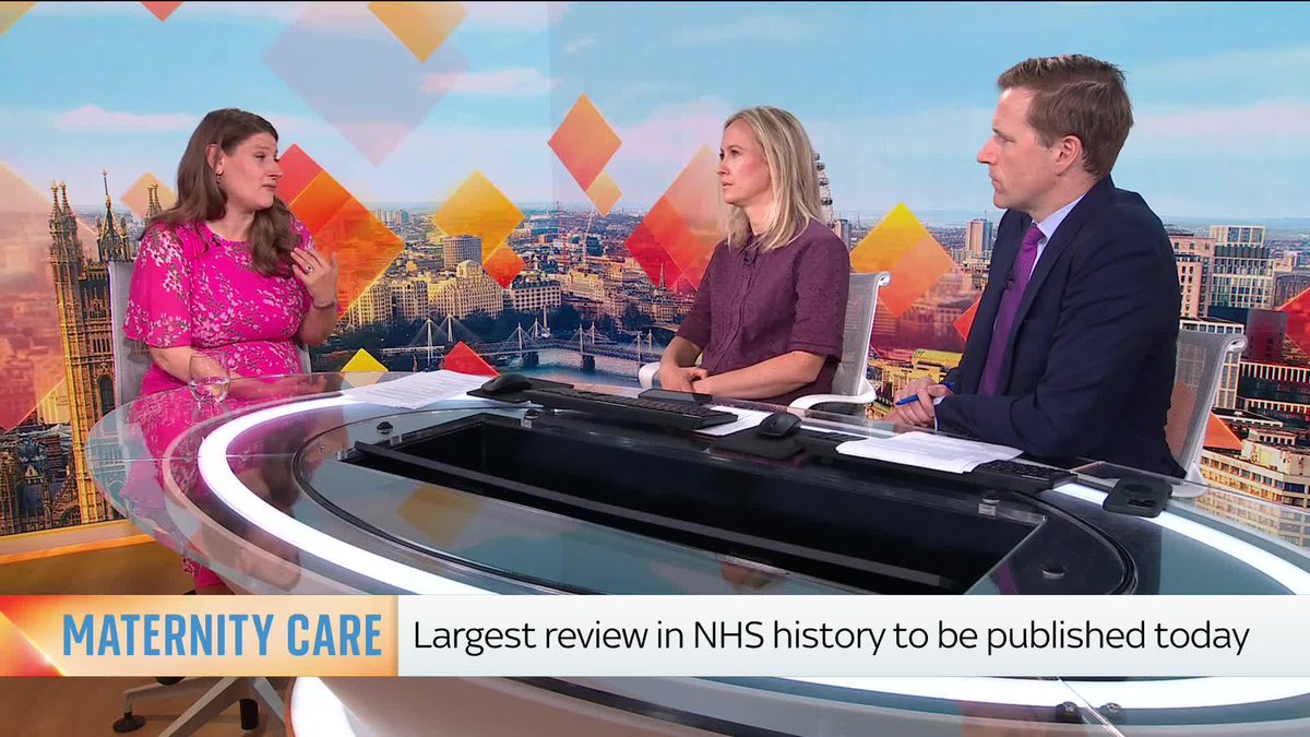‘Donna Ockenden’s report is a landmark moment in the history of maternity’ Former Chair of the birth trauma inquiry, Theo Clarke, goes on to tell Mornings it's “incredibly frustrating” that the report is coming out at a time when there is more political chaos.