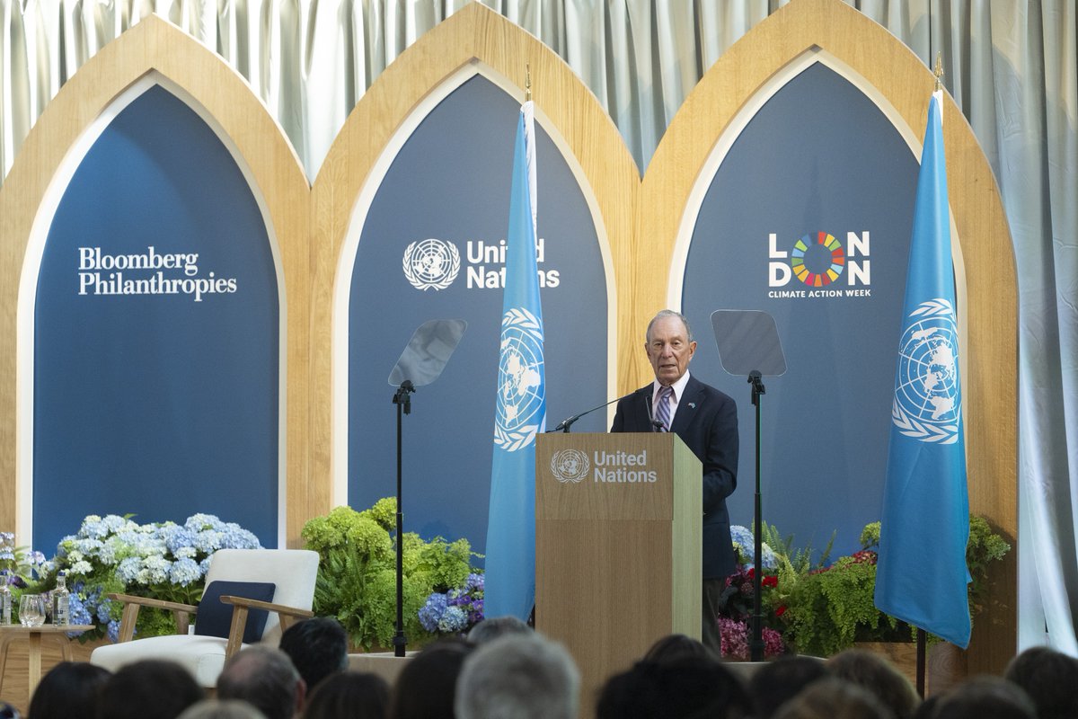 I was grateful to welcome the United Nations Secretary-General @AntonioGuterres to #LCAW2026 for one of the final major climate addresses of his term—a powerful call to accelerate action on climate change and the transition to clean energy.
