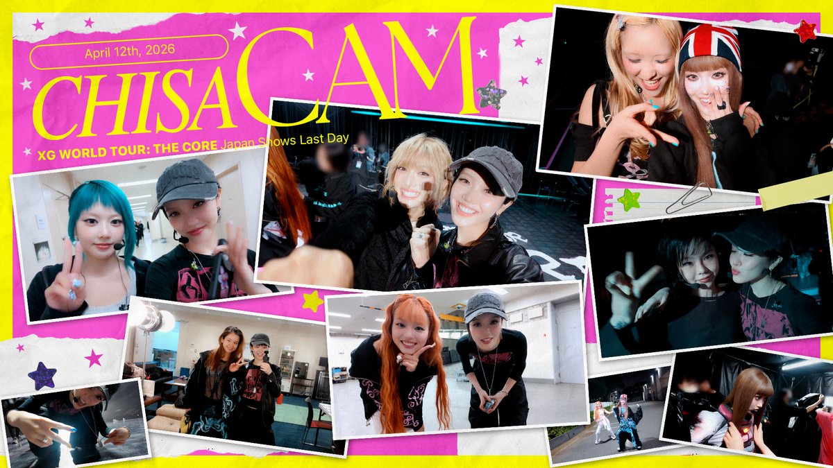CHISA CAM (XG WORLD TOUR: THE CORE Japan Shows) 🎥 #XG #CHISA