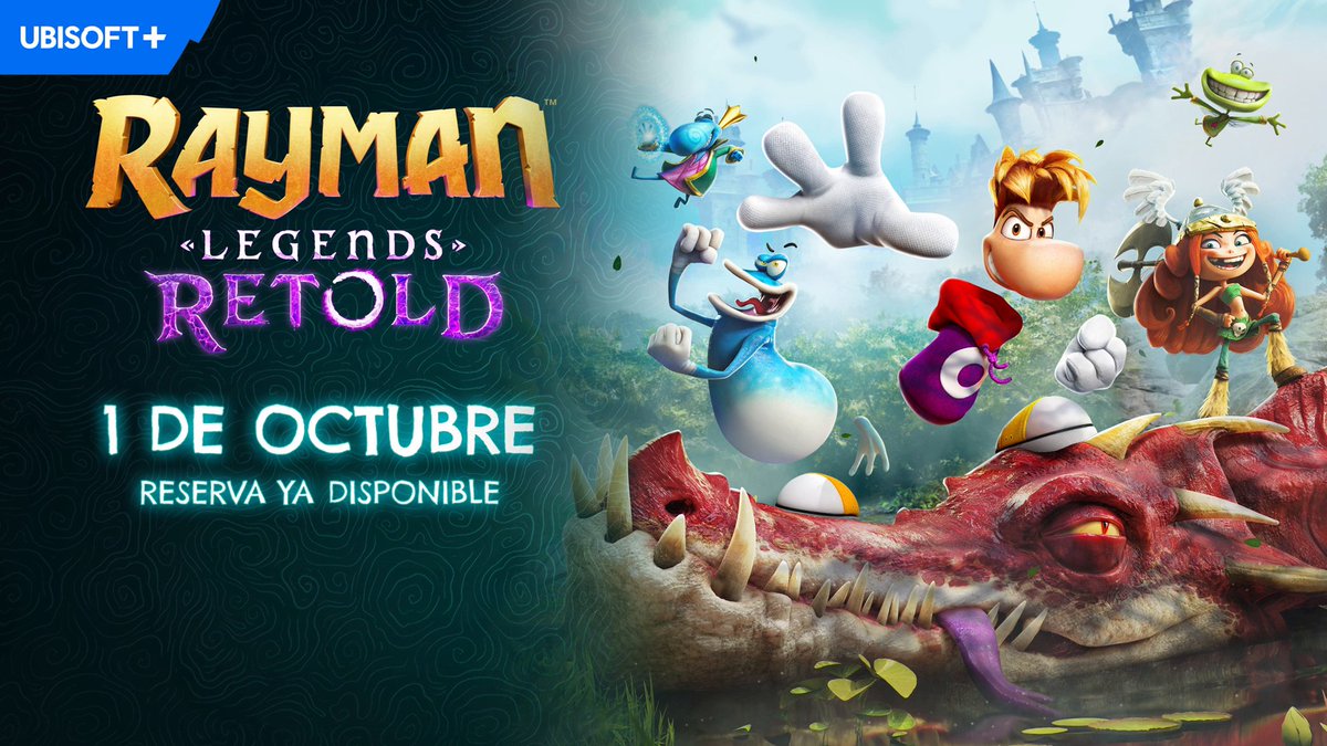 Tráiler de Rayman #LegendsRetold en castellano 🇪🇸 ¿Quién se apunta a esta aventura? 🙌