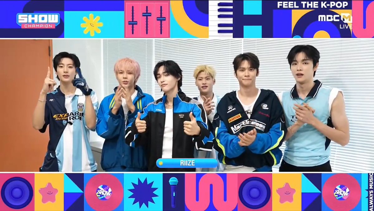 🏆 RIIZE’s “Do your dance” earns its 1st win on Show Champion today. Congratulations to RIIZE &amp; BRIIZE! 🕺🥳 #DoYourDance1stWin #RIIZE12thWin #RIIZE #라이즈 (260624)