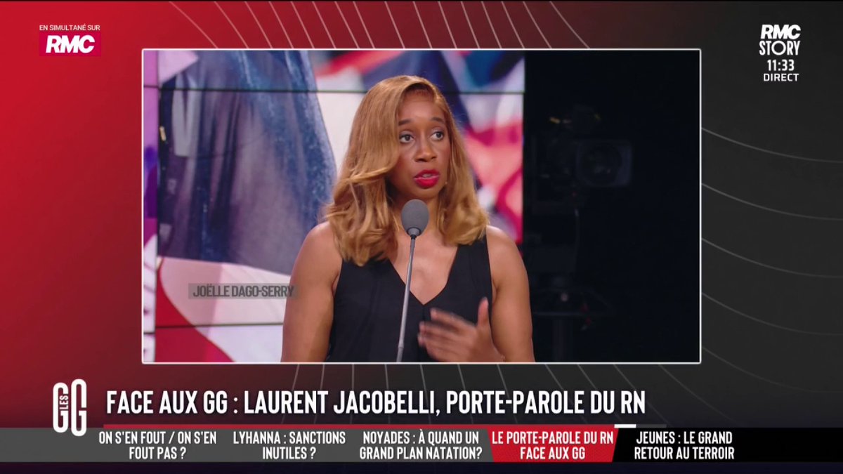 🚨 Laurent Jacobelli, député RN : "Le candidat à l'élection présidentielle du premier parti de France, donné vainqueur dans les sondages, va être décidé par des juges. C'est un modèle qui me heurte en tant que républicain." #GGRMC