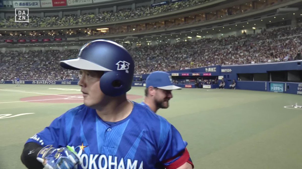低めチェンジアップをガツン ライナーのまま飛び込んだ 牧秀悟 6号ソロ ⚾️中日×DeNA #baystars #だったらDAZN