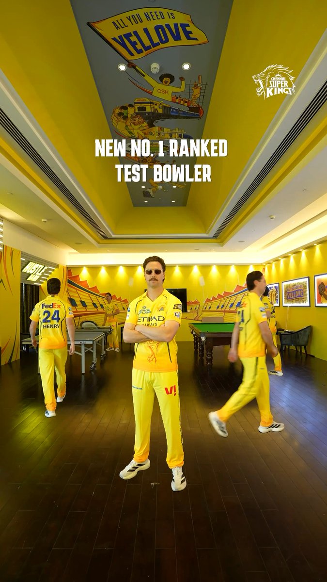 Many versions, One Matt! 💫 Meet the No.1 Test Bowler ⚡️🥳 #WhistlePodu