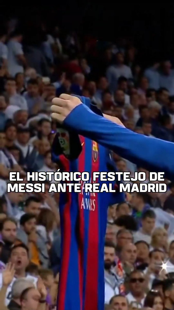El artista y su obra: Lionel Messi está cumpliendo 39 años y recordamos uno de sus festejos más memorables ante ni más ni menos que el Real Madrid. ✨⚽