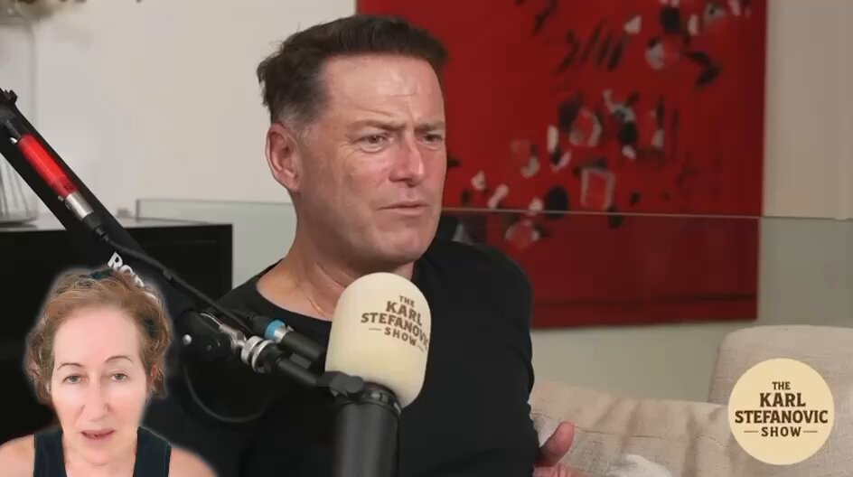 They may well have sacked Karl Stefanovic but I don’t think he cares !! Forging ahead with an interview with Holly Valance aptly on media censorship and the Rupert Lowe Rape Gang Report. She says that report will haunt her nightmares forever and wants to see those involved hanged!! A sentiment many would agree with!!