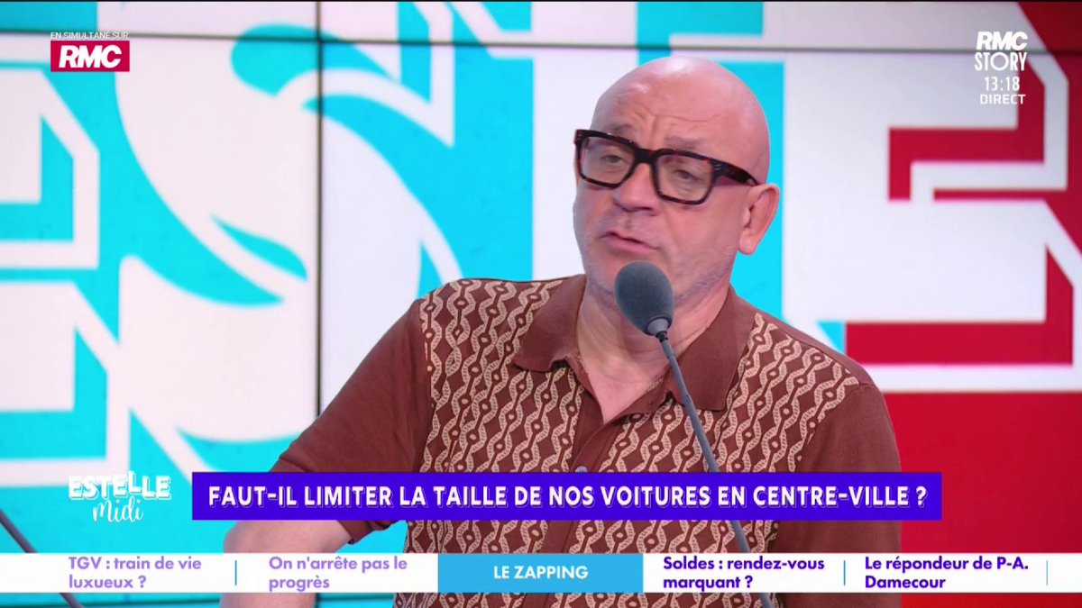 🚗 Limiter la taille de nos voitures en centre-ville ? 🎙️ frédéric hermel🇫🇷 : "Les Tesla, il y a des monstres ! C'est immonde ! Ce sont de gros trucs, lourdauds, qui n'ont aucun style... Ça prend une place... Il y a moins de place sur le trottoir car ils n'arrivent pas à se garer !"