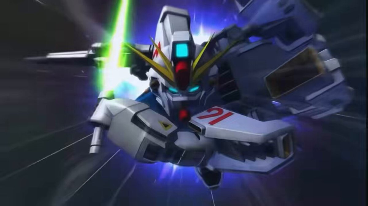 F91（ツイン・ヴェスバー装備型）はラストシーンが良過ぎるんよ… #Gジェネ #ジージェネエターナル