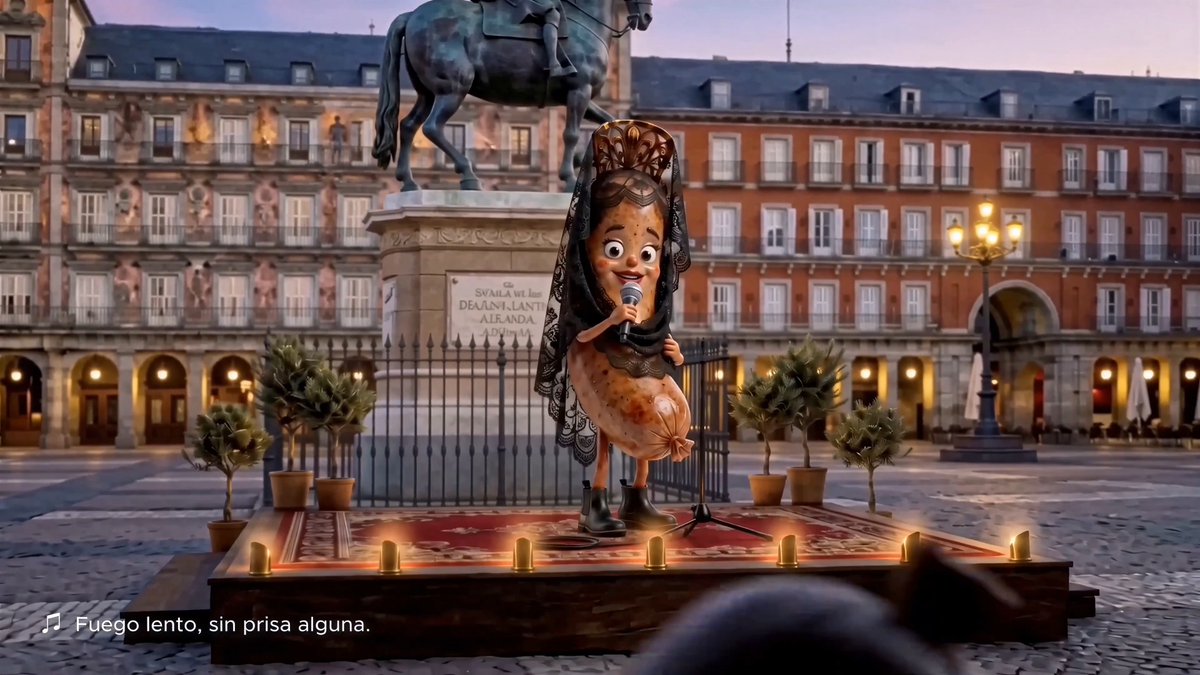 SAUSAGE FIESTA Join the sausage as they travel to Plaza Mayor to attend the anniversary of Windscribe. Made for WAP contest. Made with GPT2 AND Seedance 2 on Renoise Upscaled to 4k with Topaz Labs Starlight 2.5 on oxen.ai Music made on Suno
