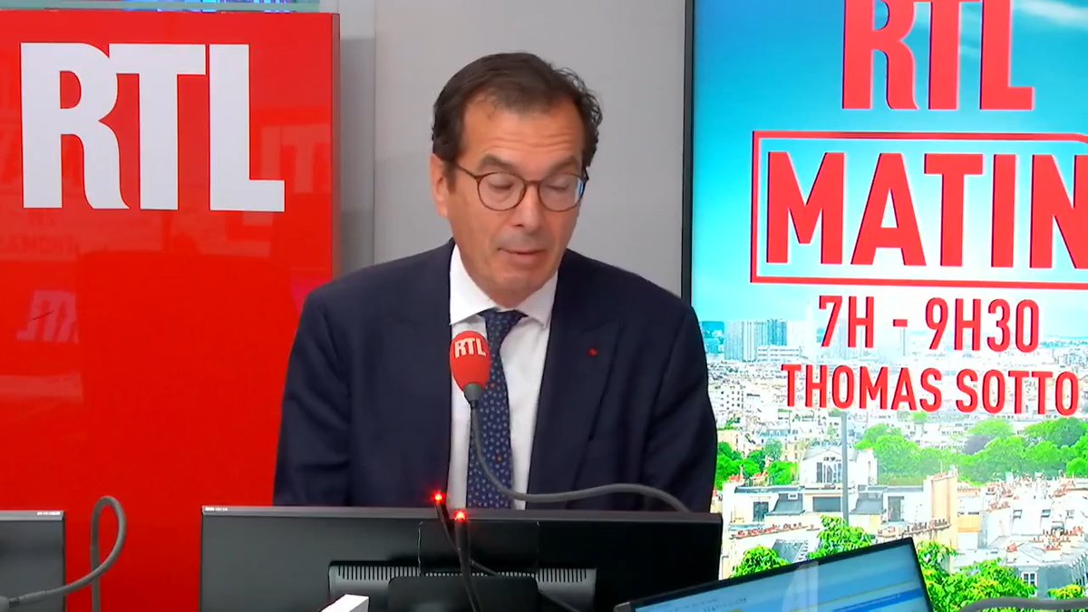 « Moi je suis déjà viré donc je ne risque rien ! » Thomas Sotto en short et en forme ce matin sur RTL !