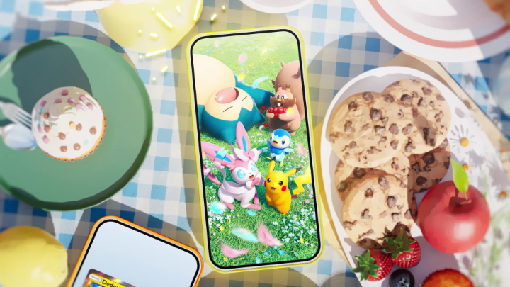 Le bonheur vous attend dans la nouvelle extension du #JCCPokemonPocket, Jours Heureux ! Cette extension regorge de Pokémon tous plus adorables les uns que les autres, dont Pikachu, Tiplouf, Nymphali et compagnie ! Sortie le 30 juin 🎀