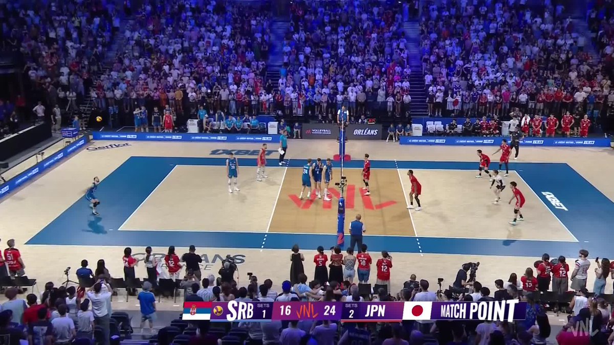 #VNL2026: JAPAN OPEN WEEK 2 WITH A WIN 🇯🇵🔥 🎥 Highlights coming soon. 📺 Relive on VBTV: 🏐 #BePartOfTheGame #Volleyball