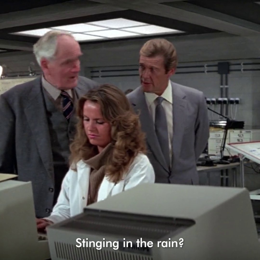 Stinging in the rain? Celebrating 45 years of FOR YOUR EYES ONLY, released on this day in 1981 and marking Roger Moore’s fifth outing as James Bond.