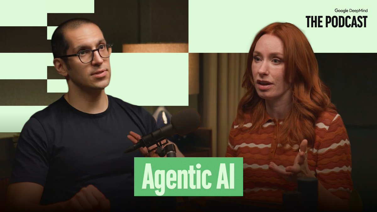 What happens when millions of AI agents start negotiating, transacting, and delegating to one another? Nenad Tomasev joined our podcast with Hannah Fry to explore the rise of agentic economies – and how we can diversify agent decision-making to avoid AI groupthink. Timecodes: 00:00 Intro 1:07 Defining AI agents 4:44 Agentic exploration in science and research 15:46 Delegation between agents 22:46 Agentic security and traps 29:31 Building an agentic economy 33:22 Cognitive monoculture 36:29 Distributed intelligence