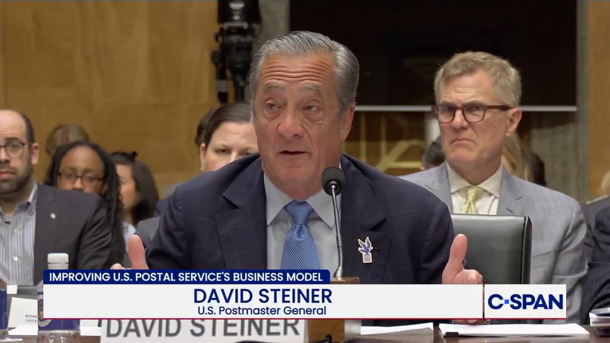 Postmaster General David Steiner: "We are out of cash. If we had to pay all of our bills today, we could not pay all of our bills today -- we are out of cash."