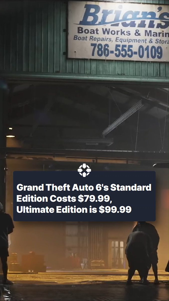 Rockstar said GTA 6 costs $79.99 across PlayStation 5 and Xbox Series X and S. The Ultimate Edition, meanwhile, is $20 more, priced $99.99. #GrandTheftAuto #GTA6 #RockstarGames #IGNSummerOfGaming
