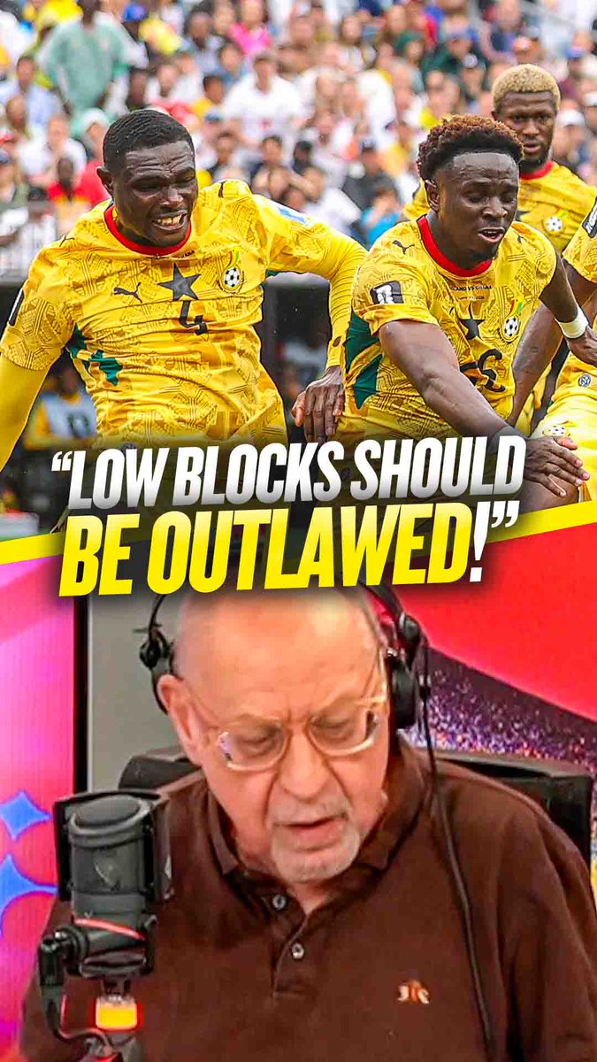 😱 "I'd like to see the low block outlawed!" Andy Jacobs' fierce rant on Low Blocks after England's 0-0 draw with Ghana! 😬 👀 #FIFAWorldCup #worldcup2026 #england #ghana #threelions
