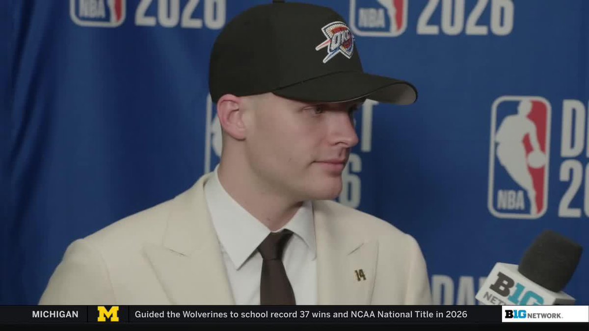 Northwest Missouri State 👉 Drake 👉 Iowa Men's Basketball 👉 OKC THUNDER Bennett Stirtz checks in with Andy Katz to discuss his unlikely path to the NBA.