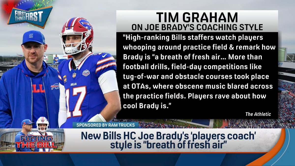 “It’s great to be the cool guy &amp; the fun guy and everybody wants to be that. But at some point you’re gonna have to make really tough decisions… and being the cool, fun guy isn’t gonna serve you as well as you hope.” Coach Mangini reacts to Bills HC Joe Brady’s coaching style: