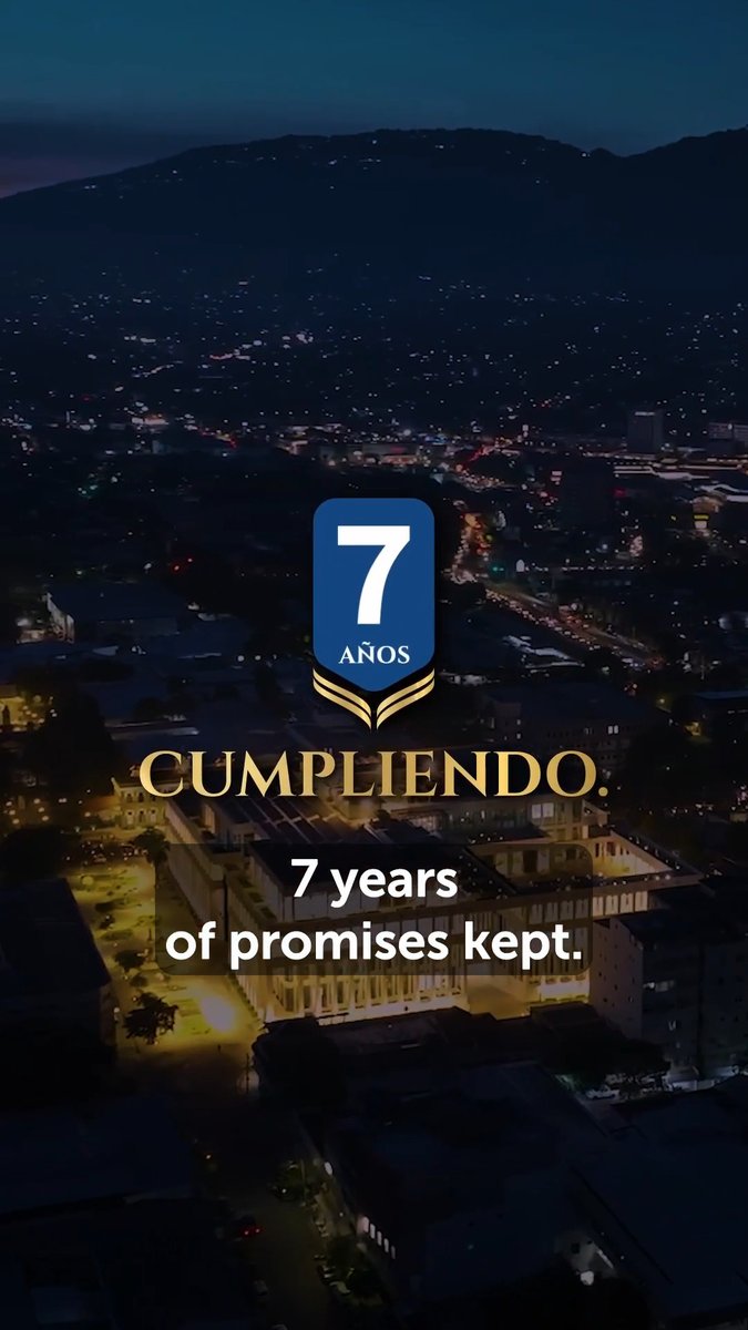 7 años cumpliendo. Mejorando la salud y la educación como nunca antes, con la seguridad resuelta y avanzando cada día con más obras, conectividad, modernización, espacios públicos, cultura, innovación y crecimiento.