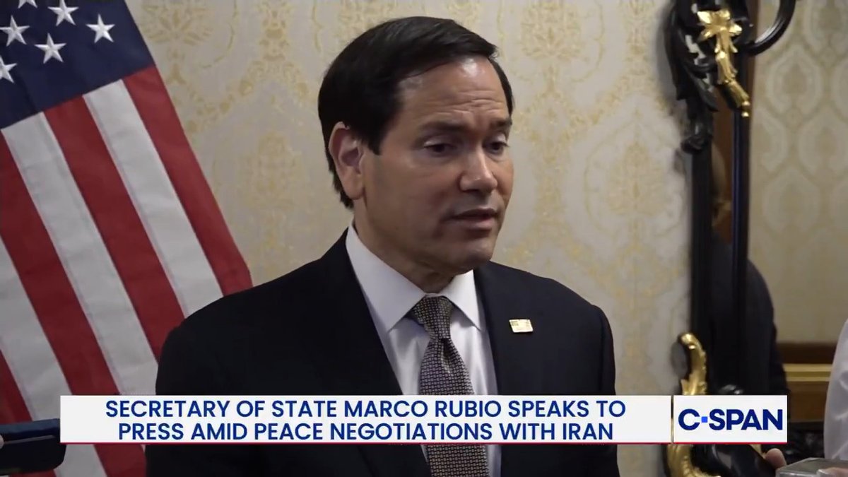 REPORTER: "How soon should nuclear inspectors be allowed into Iran?" SEC. RUBIO: "As soon as possible...it needs to happen. That's a commitment they made and it's one they need to keep."