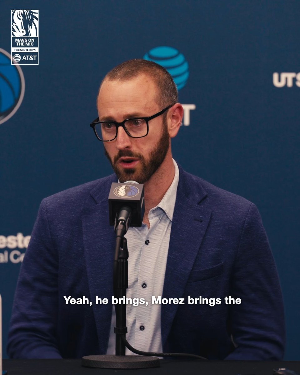 Toughness, competitiveness, high energy, WINNER. That's Rez 💪 Watch Mike Schmitz's full post Draft press conference on Youtube ⤵️ @att // #MavsDraft26