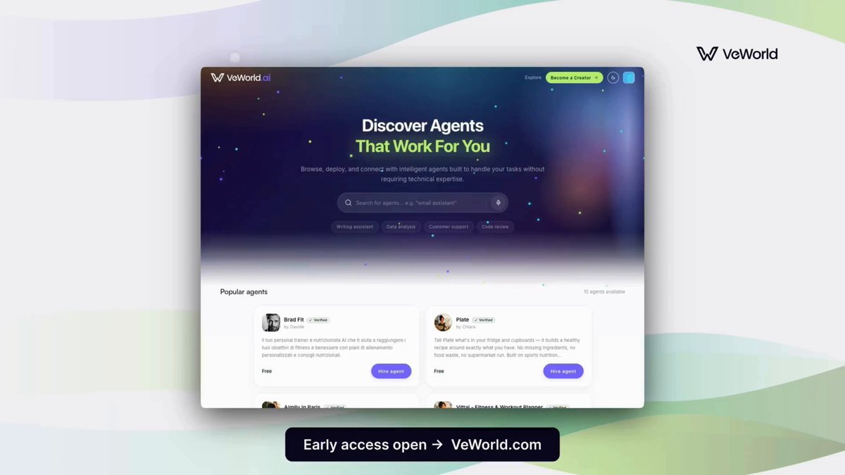 Early access users are already building in AgentSuite. Are you ready to deploy your very own specialized AI agents, too? Register via the link in the comments!