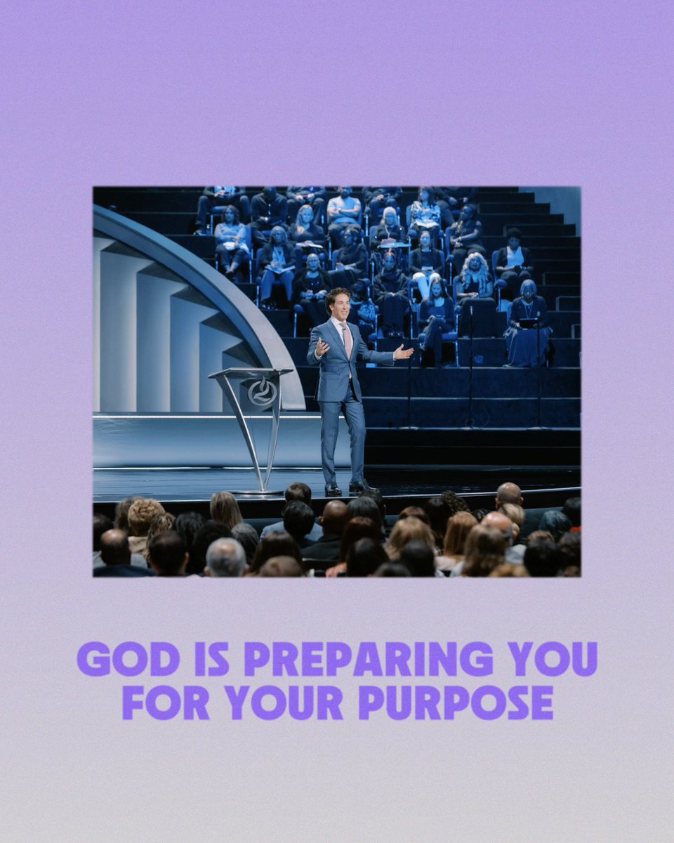 We don’t know what God is up to. God doesn’t send the storm, but He doesn’t waste anything. He wouldn’t have allowed it if it wasn’t going to work to your advantage. Sometimes it’s not the enemy; it’s God orchestrating things we don’t like to move us into our purpose, to prepare us for what we’re going to need later. Be inspired by this message from Joel, "God's Purpose Will Prevail".