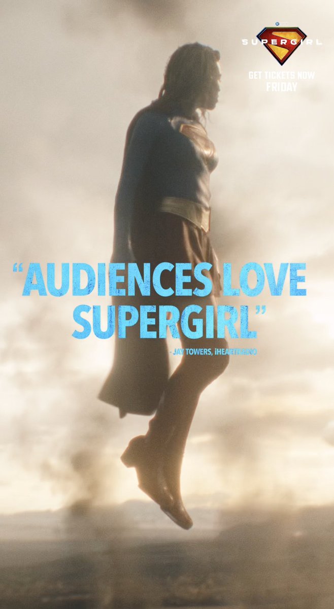 Get your tickets for #Supergirl NOW - only in theaters and IMAX in TWO DAYS! She’s just like us, only more super. 💫