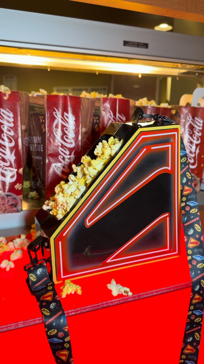 Speed into AMC Theatres this weekend and grab your bag 🍿 plus other must-have collectibles when you see SUPERGIRL — while supplies last.