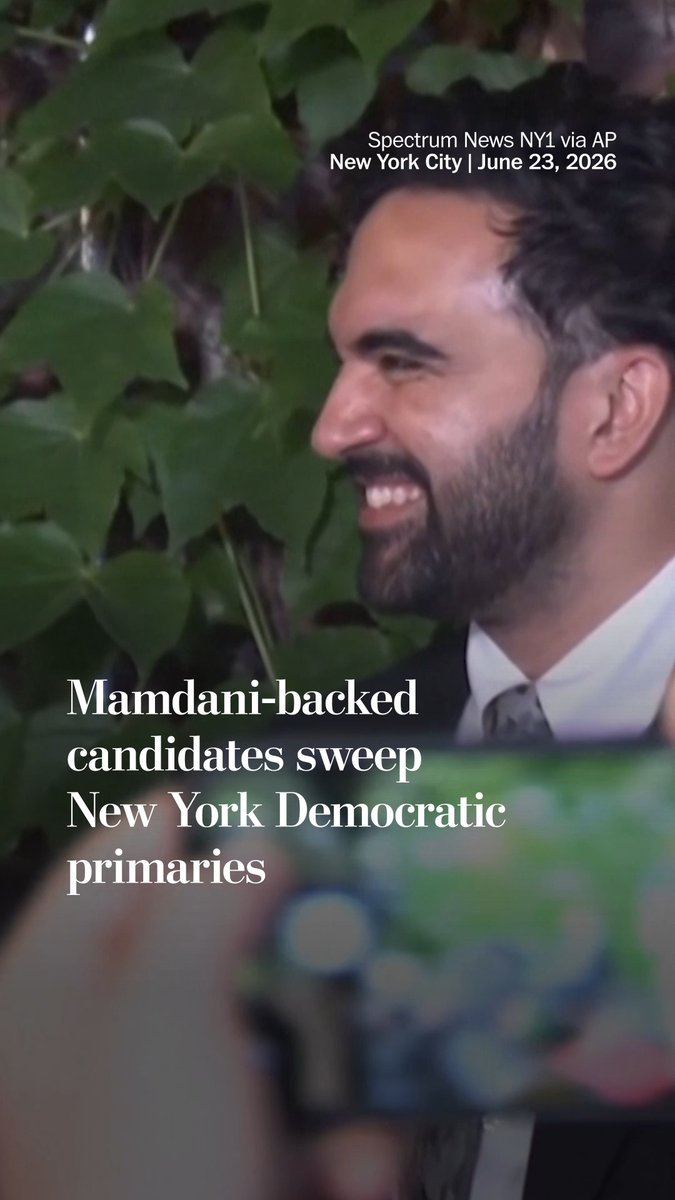 New York City voters nominated all three U.S. House candidates endorsed by Mayor Zohran Mamdani in Tuesday's primaries: activist and PhD student Darializa Avila Chevalier, state Assembly member Claire Valdez, and former city comptroller Brad Lander. Read more: