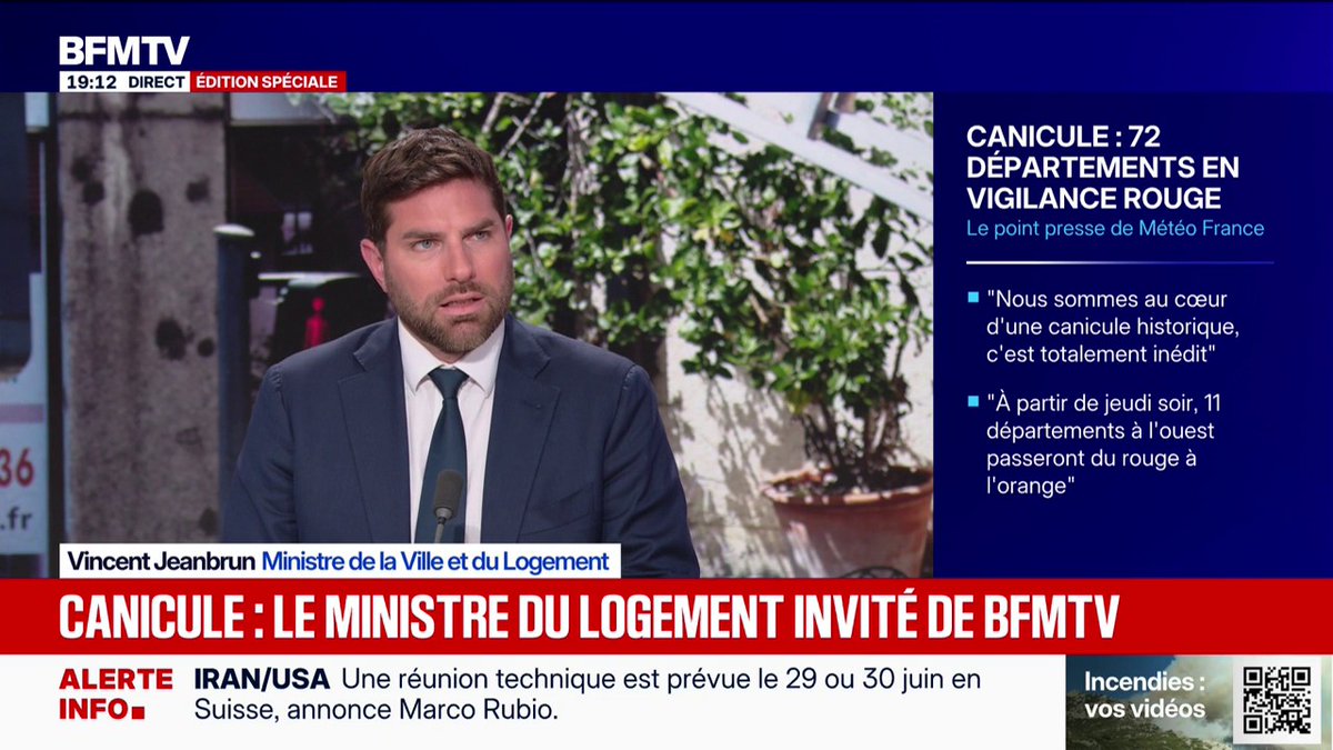 Vers un retour des passoires thermiques sur le marché? "L'idée, c'est de rénover des 650.000 à 700.000 logements", affirme Vincent Jeanbrun, ministre de la Ville et du Logement