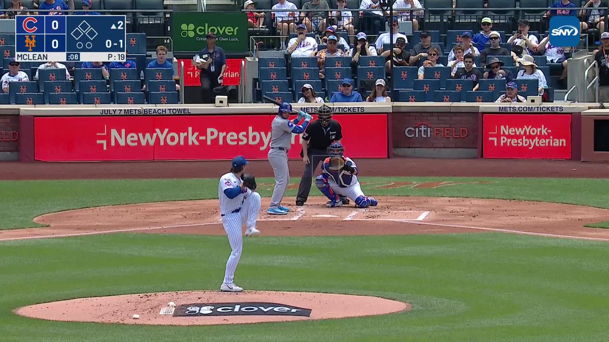 The Norwegian fans at Citi Field are making their presence known 🗣️ 🇳🇴