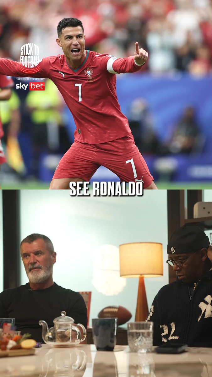 "The goat's back!" 🐐 Cristiano Ronaldo has official arrived at the World Cup! 🇵🇹