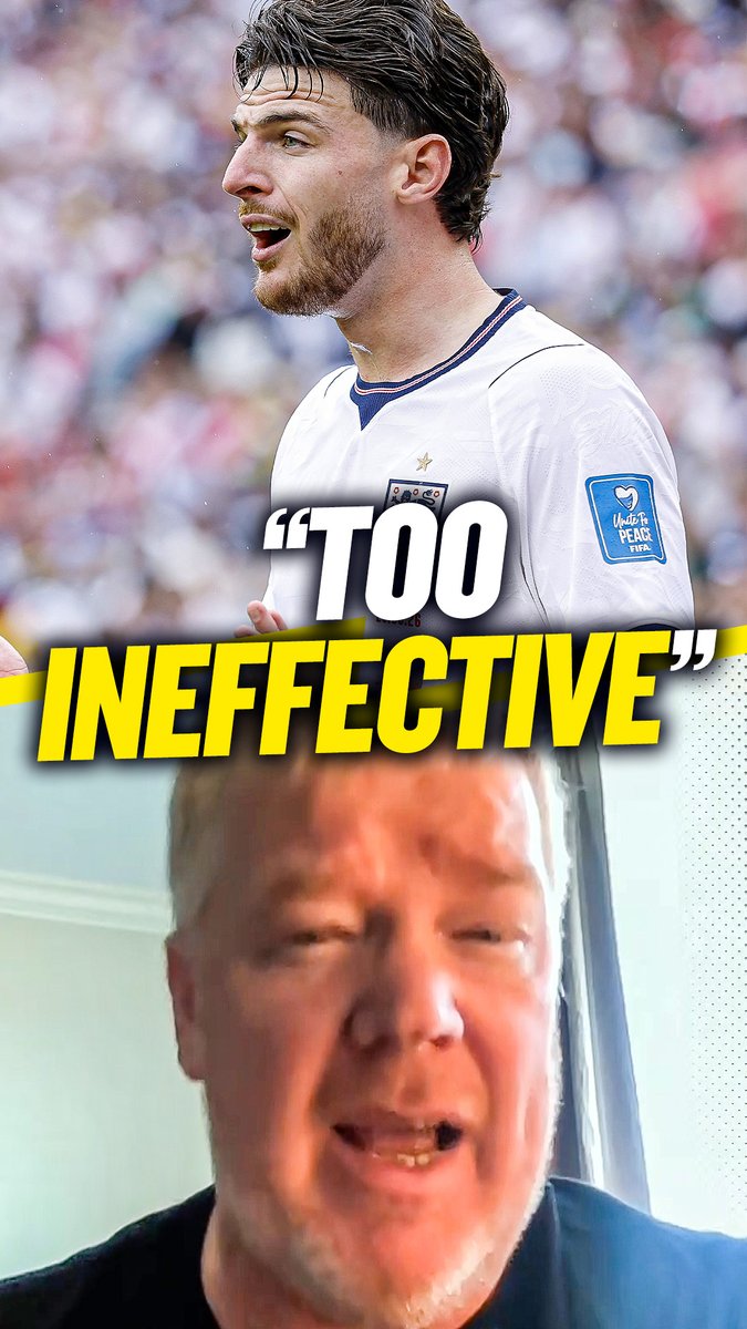 Adrian Durham thinks Thomas Tuchel has to drop Declan Rice for England 🦁 For more content from The S* Word, follow us and Subscribe to our YouTube channel by clicking the link in our bio FOX Soccer #fifiaworldcup