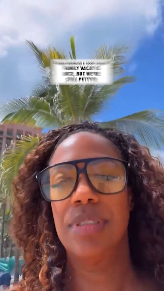 Kandi Burruss and ex Todd Tucker hang out on a family vacation after their divorce.