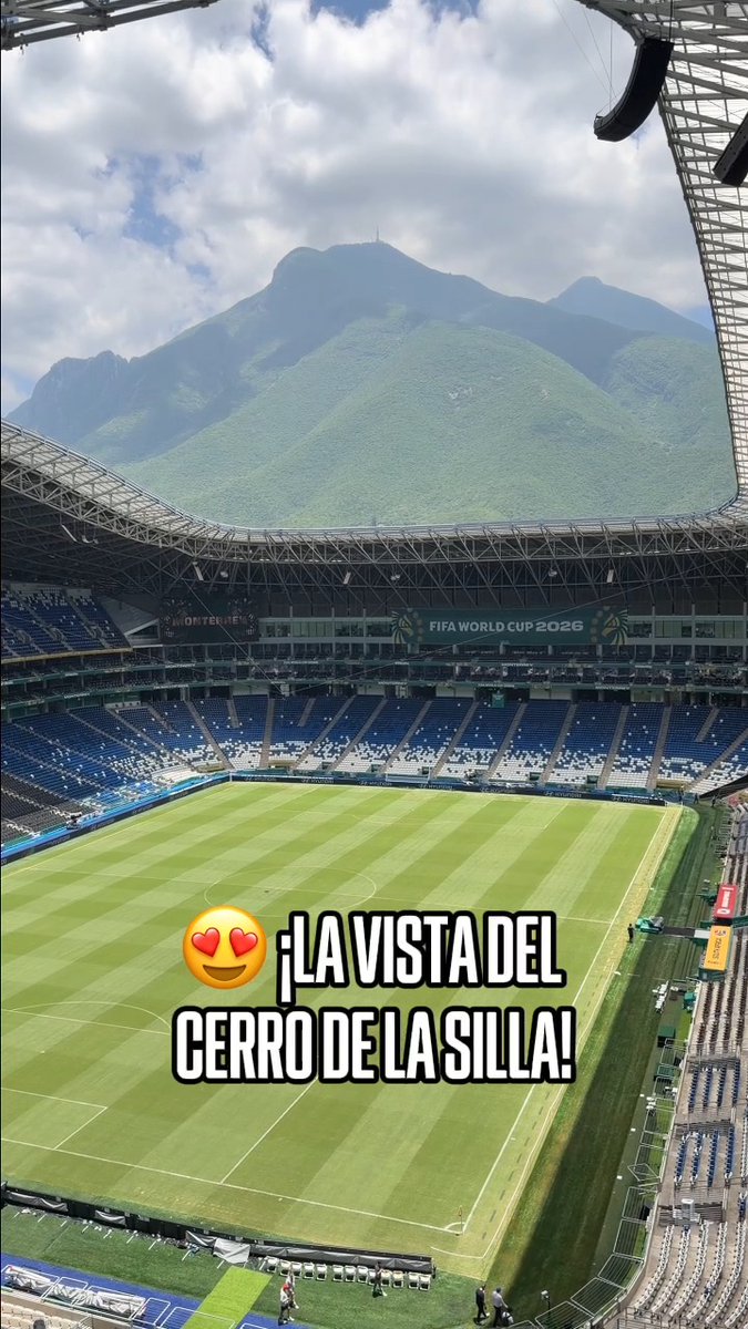 ¿EL MEJOR ESTADIO DE MÉXICO? 😍 🏟️ La espectacular vista del estadio Monterrey con el Cerro de la Silla 🔝 Corea del Sur y Sudáfrica se juegan la clasificación en la Sultana del Norte 🤠