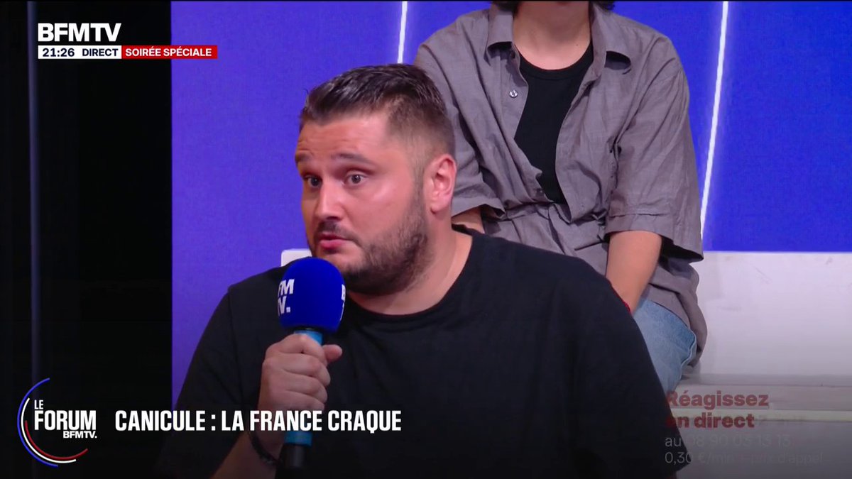 Canicule: "Le gouvernement ne se sent pas concerné par les enfants, il s'en fiche", assure Grégoire, commercial #ForumBFMTV