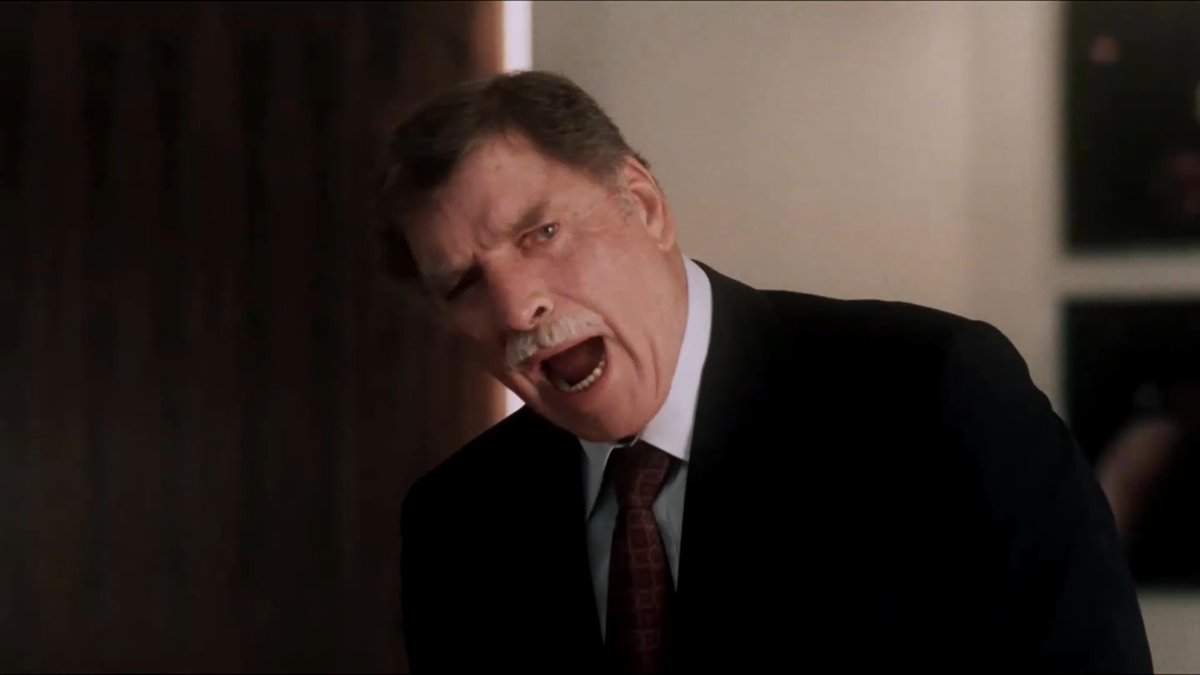 In 1983, Hollywood legend Burt Lancaster fully embraced Bill Forsyth’s absurd humour in Local Hero. He plays a tycoon constantly insulted and belittled by his therapist, even phoning him at home just to call him a "craphound". The final window gag is pure gold.