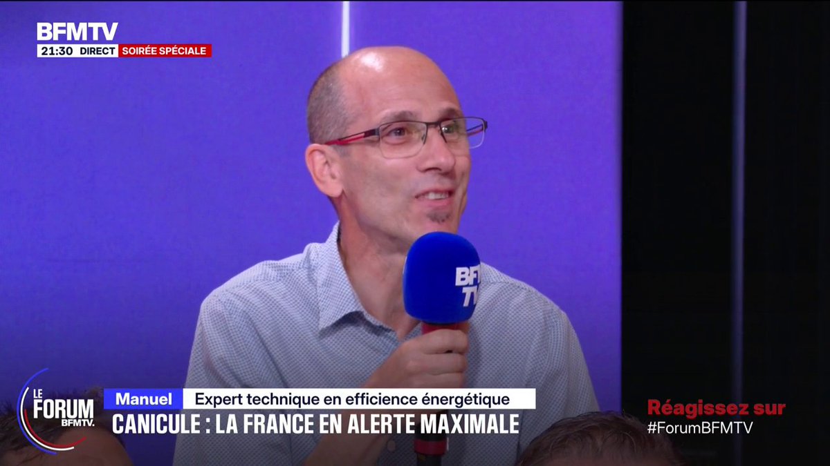 Canicule: "Les solutions elles existent, mais aujourd'hui il y a des freins", affirme Manuel, expert technique en efficience énergétique #ForumBFMTV