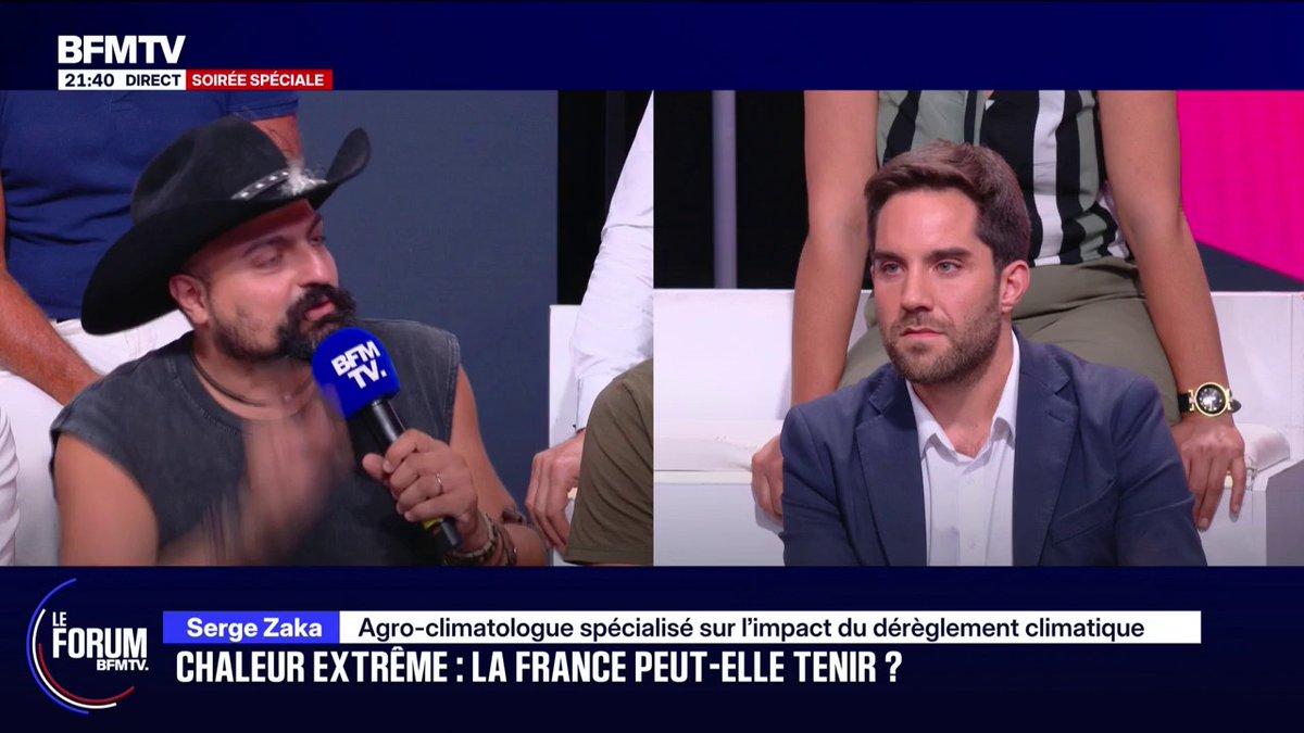 "Pourquoi le Front national sur les réseaux sociaux vient insulter des scientifiques?": l'échange entre Serge Zaka, agro-climatologue et Thomas Ménagé, député RN #ForumBFMTV