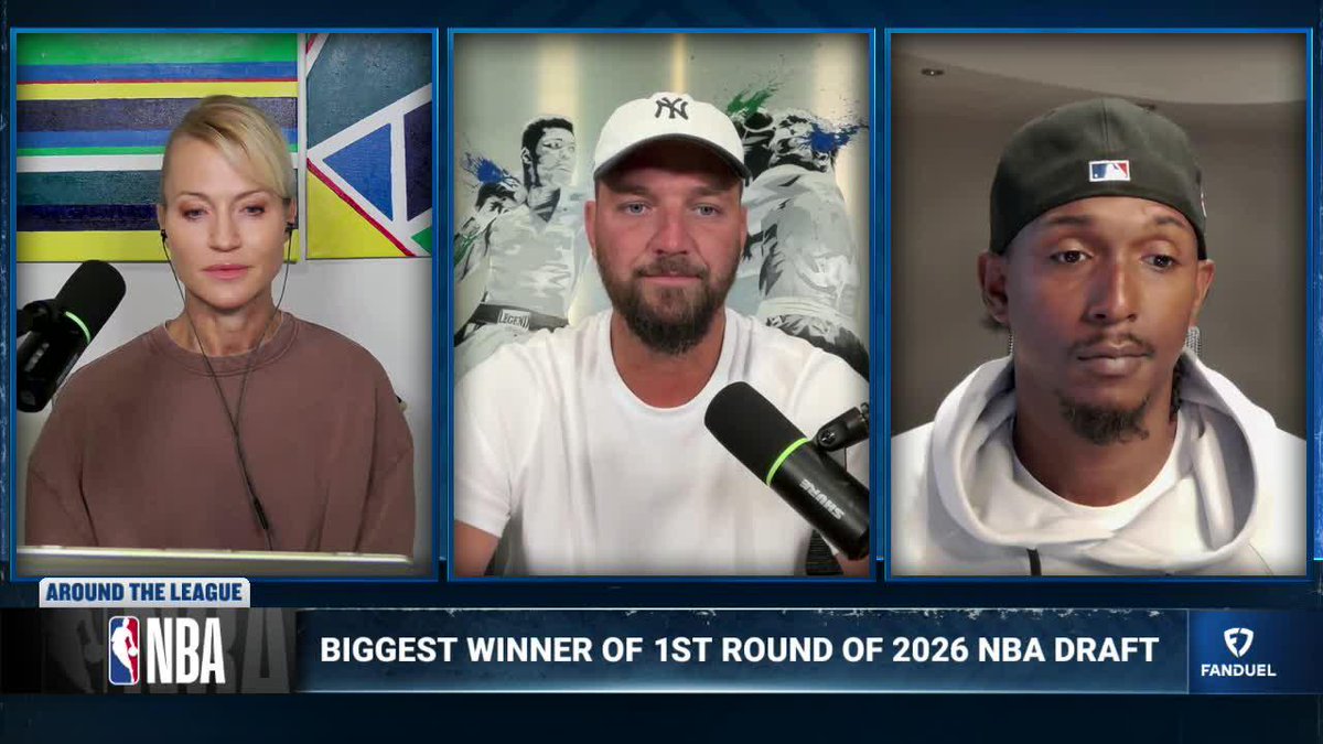 "OKC got a 7'3" guy because a 7'4" guy beat them." - Lou Williams 😂 Michelle Beadle loves that the Spurs &amp; Thunder are preparing for years of battle with their picks in the NBA Draft 🔥 Michelle Beadle | Chandler Parsons | Lou Williams