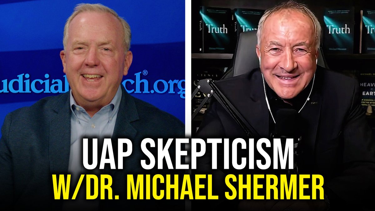 NEW Episode of "Chris Farrell's On Watch": UAP Skepticism w/ Michael Shermer