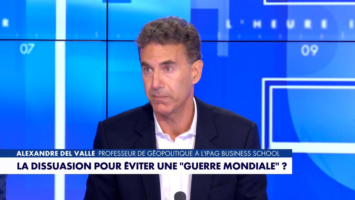 «Tout le monde se prépare à la guerre», alerte Alexandre Del Valle, dans #LHeureInter Toute l'info est à retrouver sur
