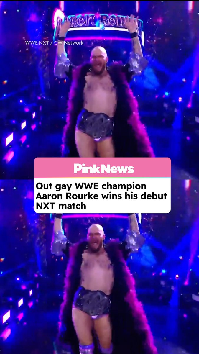 WWE trailblazer Aaron Rourke has made his NXT debut just three months after making history as the first openly gay male wrestler to win a WWE singles championship. The reigning EVOLVE Champion retained his title against Tristan Angels on Tuesday 23 June. After a hard-fought back-and-forth match, a mysterious distraction helped swing momentum back in Rourke’s favour, allowing him to secure the win and keep hold of the championship. 📷 CW Network