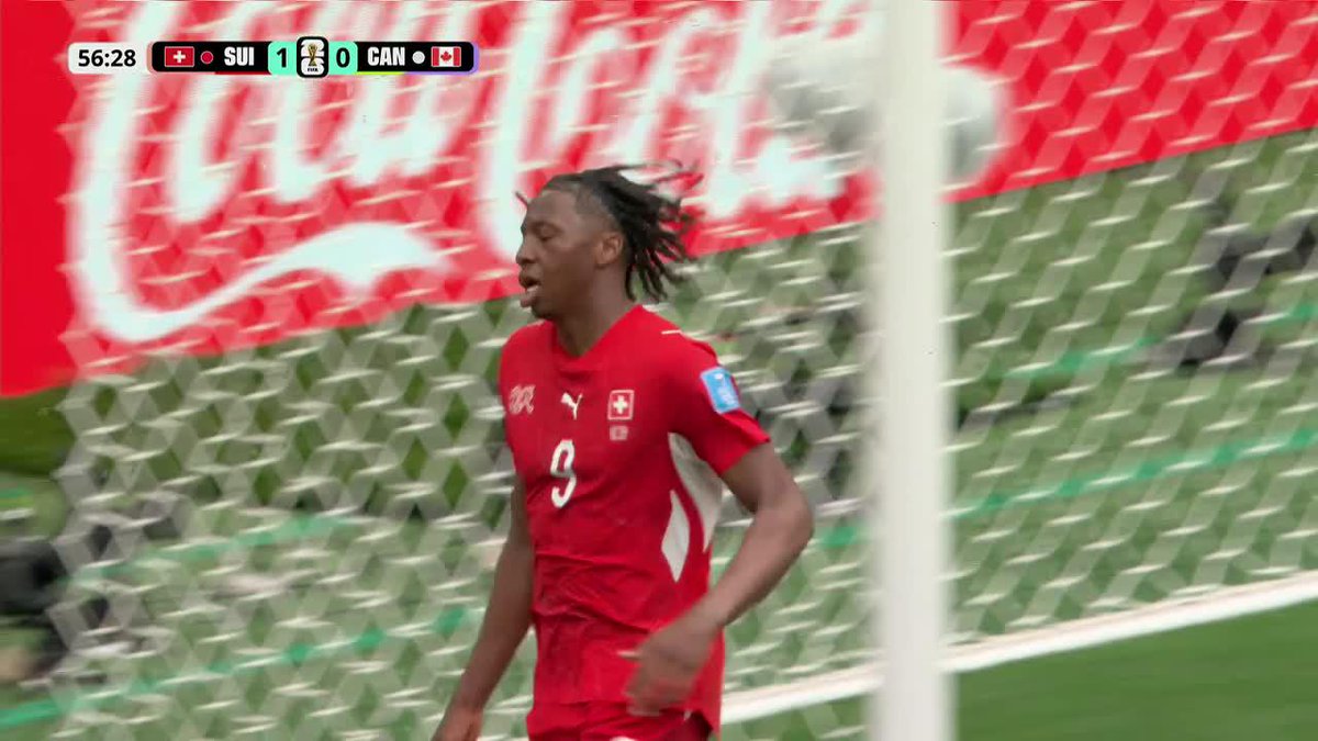 "Johan Manzambi": Por el gol de Suiza a Canadá en la #CopaMundialFIFA