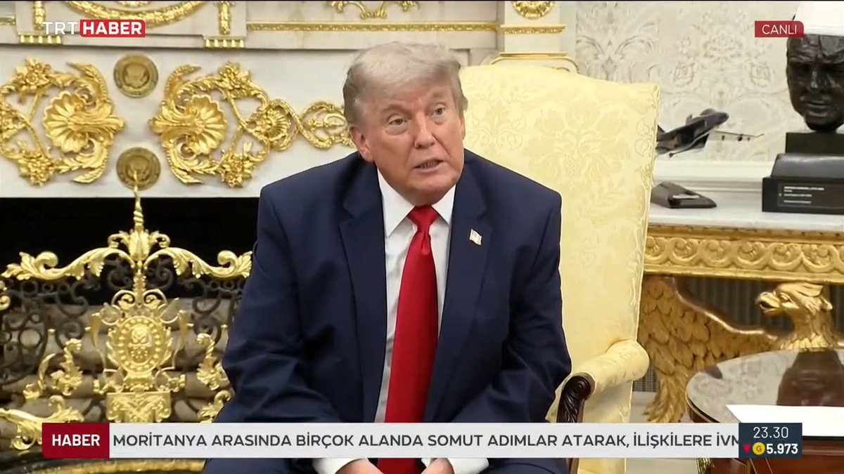 ABD Başkanı Trump: 📌"Erdoğan güçlü bir lider. Türkiye çok güçlü, çok sağlam bir ordusu var." 📌"NATO zirvesi Türkiye'de olmasaydı, Erdoğan başkanlık etmiyor olsaydı gider miydim bilmiyorum. 'ABD orada olmalı' dedi. Kendisine büyük saygı duyuyorum, onun davetiyle gidiyorum."